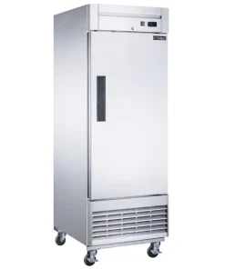 DUKERS D28R Single Door Commercial Refrigerator in Stainless Steel