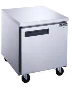 DUKERS DUC29R Single Door Undercounter Refrigerator in Stainless Steel